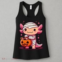 Cute Axolotl Halloween Costume Women's Tank Top thumb 3