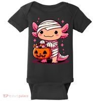 Cute Axolotl Halloween Costume Baby Bodysuit thumb 0