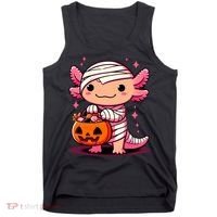 Cute Axolotl Halloween Costume Tank Top thumb 0