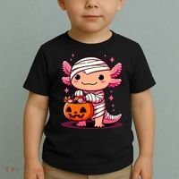 Cute Axolotl Halloween Costume Toddler T-Shirt thumb 2