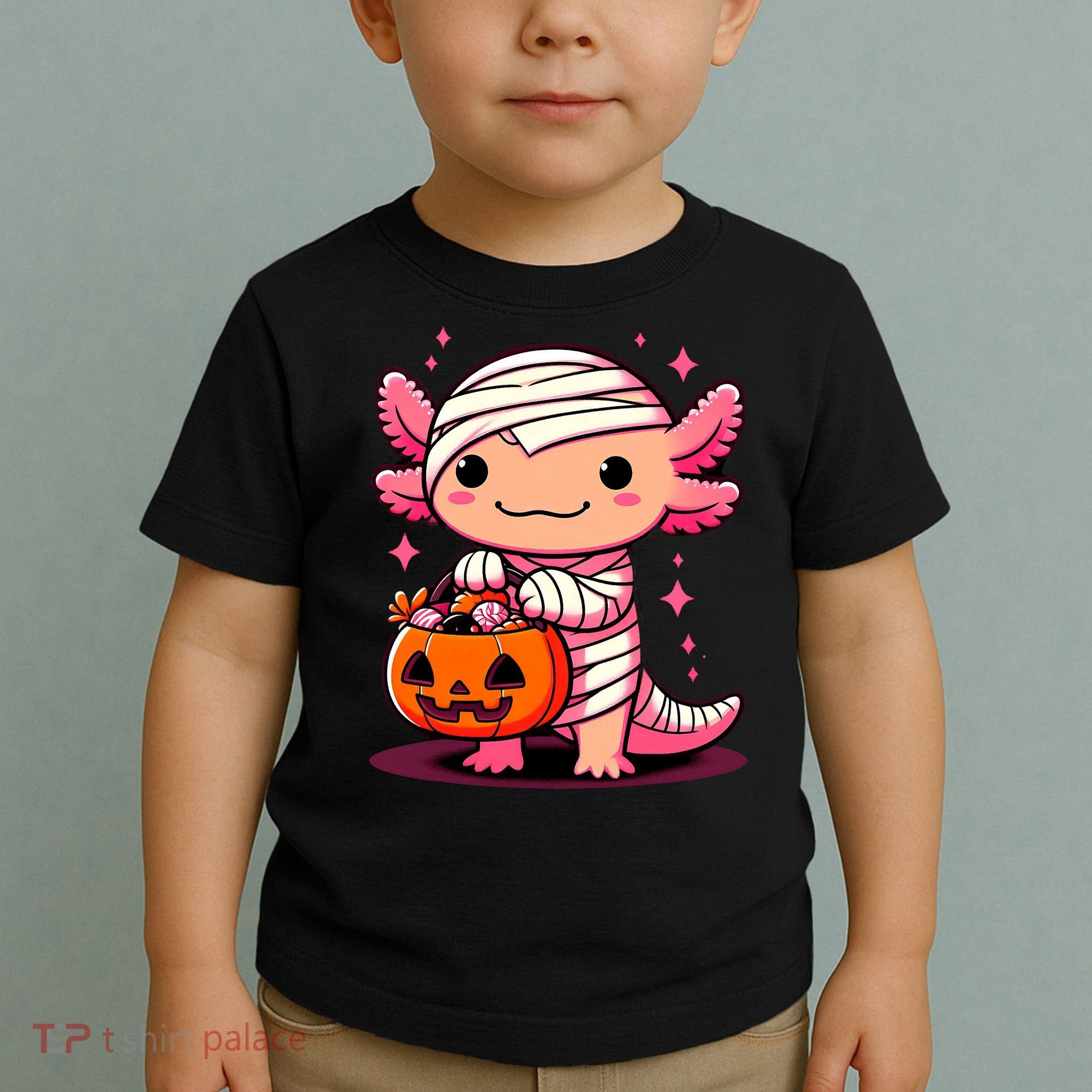 Cute Axolotl Halloween Costume Toddler T-Shirt