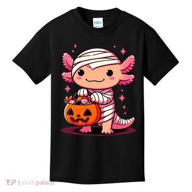 Cute Axolotl Halloween Costume Kids T-Shirt