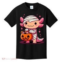 Cute Axolotl Halloween Costume Kids T-Shirt thumb 0