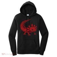 Cute Axolotl Heart   Valentine Axolotl  Women's Hoodie thumb 0