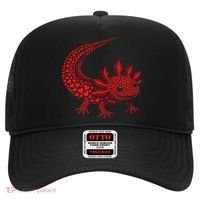 Cute Axolotl Heart   Valentine Axolotl  Hat thumb 0