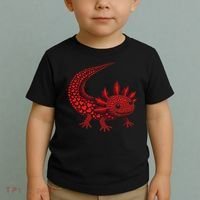 Cute Axolotl Heart   Valentine Axolotl  Toddler T-Shirt thumb 2