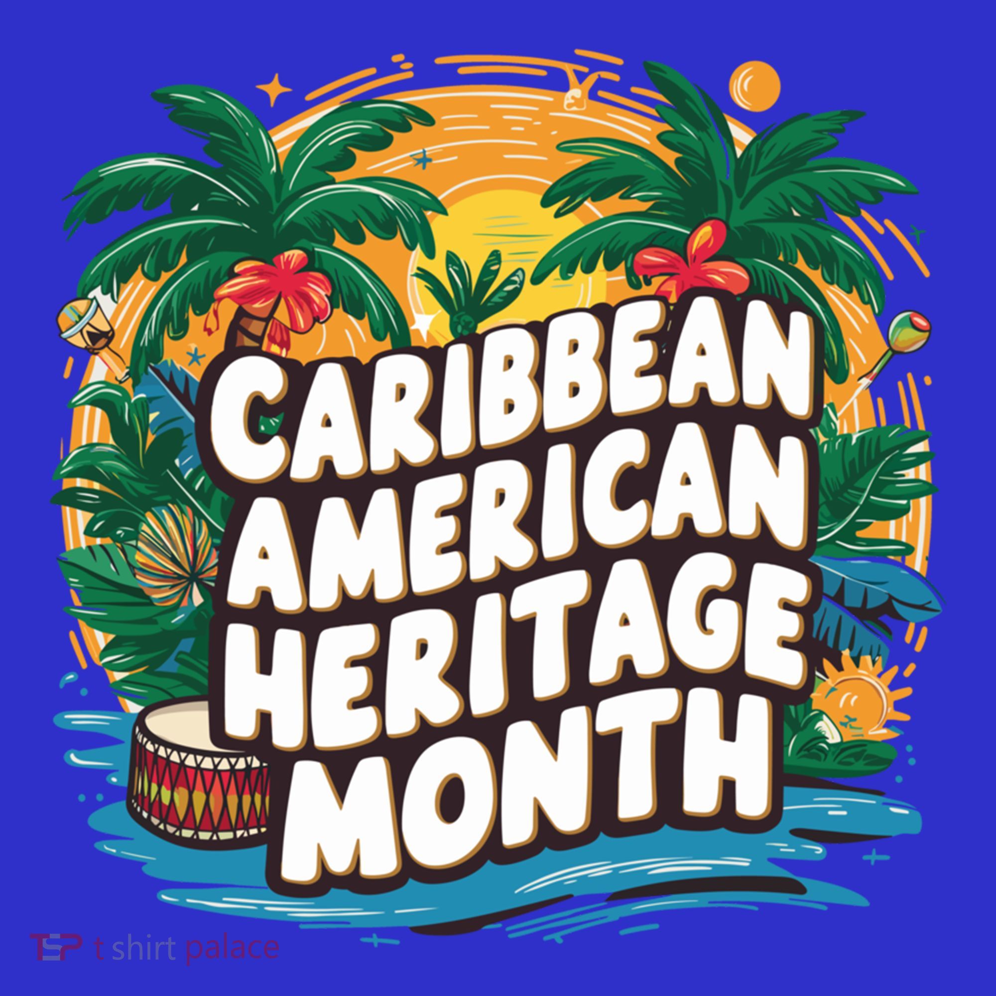 Caribbean American Heritage Month Gift T-Shirt