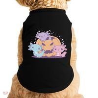 Cute Axolotl Halloween Pumpkin Doggie Tank thumb 0