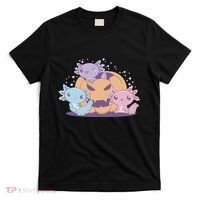 Cute Axolotl Halloween Pumpkin T-Shirt thumb 0