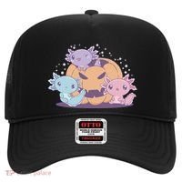 Cute Axolotl Halloween Pumpkin Hat thumb 0