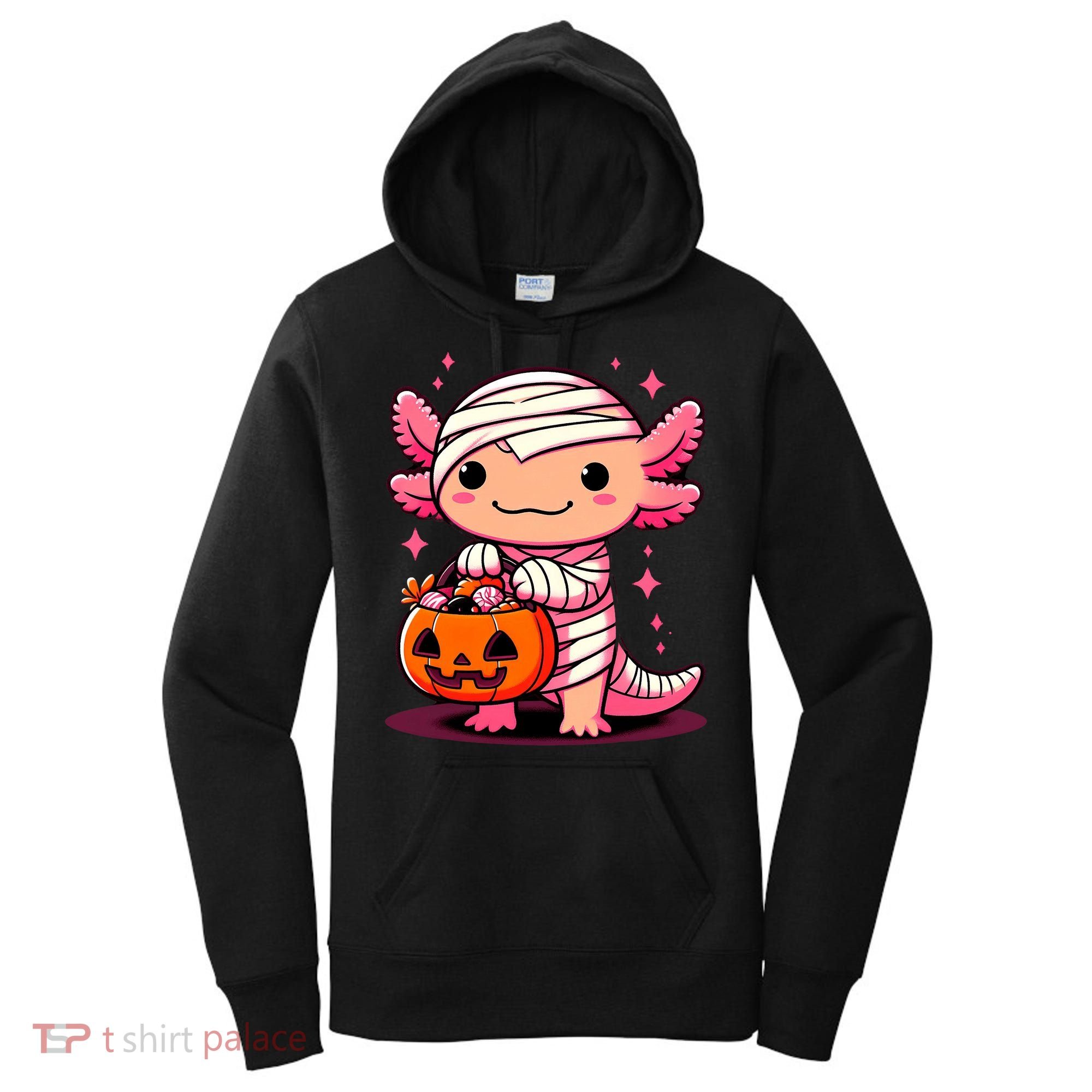 Cute Axolotl Halloween Costume Women's Hoodie