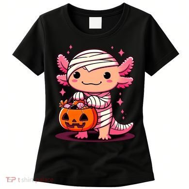 Cute Axolotl Halloween Costume Women's T-Shirt