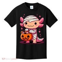 Cute Axolotl Halloween Costume Kids T-Shirt thumb 0