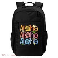 Cute Aloha Hawaiian Summer Vacation Shaka Hibiscus Backpack thumb 0