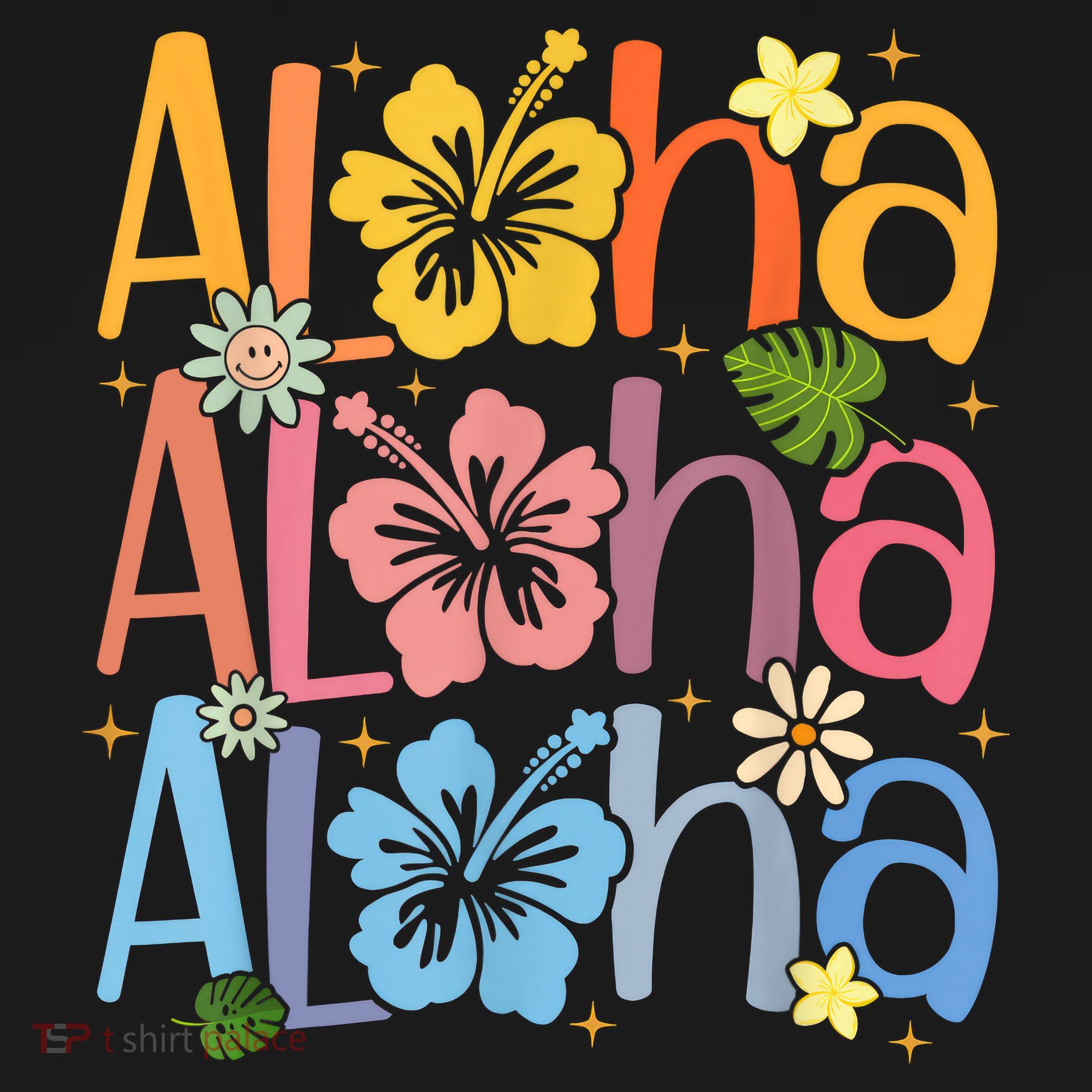 Cute Aloha Hawaiian Summer Vacation Shaka Hibiscus Women's Hoodie