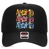 Cute Aloha Hawaiian Summer Vacation Shaka Hibiscus Hat thumb 0