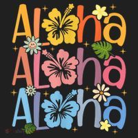 Cute Aloha Hawaiian Summer Vacation Shaka Hibiscus Hat thumb 2