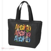 Cute Aloha Hawaiian Summer Vacation Shaka Hibiscus Tote Bag thumb 3