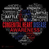 CHD Awareness Heart Disease Fighting Hope Support Warrior Bucket Hat thumb 4