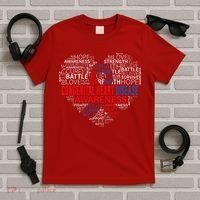 CHD Awareness Heart Disease Fighting Hope Support Warrior T-Shirt thumb 5