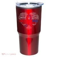 CHD Awareness Heart Disease Fighting Hope Support Warrior Tumbler thumb 0