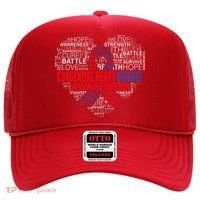 CHD Awareness Heart Disease Fighting Hope Support Warrior Hat thumb 0