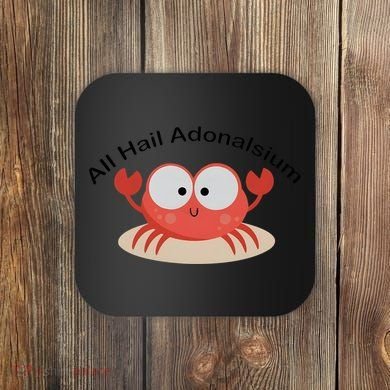 Crab All Hail Adonalsium Coaster