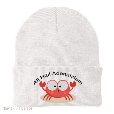 Crab All Hail Adonalsium Beanie