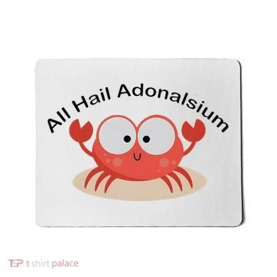 Crab All Hail Adonalsium Mousepad
