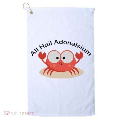Crab All Hail Adonalsium Golf Towel