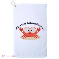Crab All Hail Adonalsium Golf Towel thumb 0