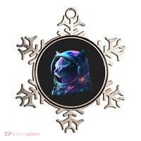 Cat Astronaut In Space Suit And Helmet In The Cosmos Funny Ornament thumb 0