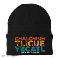 Chalchiuhtlicueyecatl Aztec Indian Gulf Of Mexico Since 1672 Beanie thumb 0