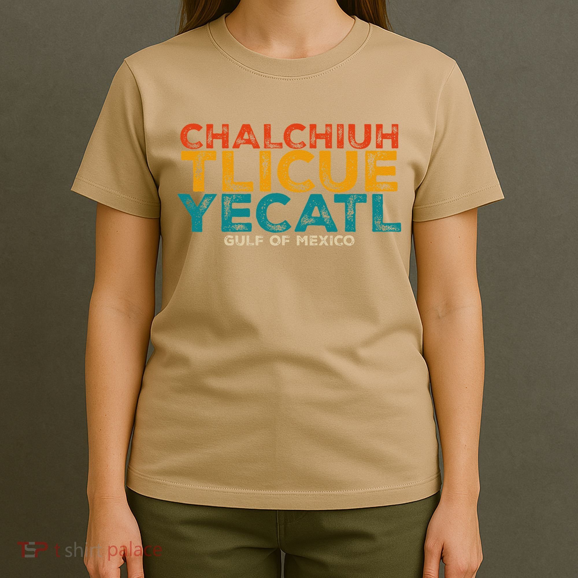 Chalchiuhtlicueyecatl Aztec Indian Gulf Of Mexico Since 1672 T-Shirt
