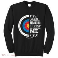 Christian Archery I Can Do All Things Religious Faith Sweatshirt thumb 0