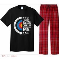 Christian Archery I Can Do All Things Religious Faith Pajama Set thumb 0