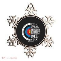 Christian Archery I Can Do All Things Religious Faith Ornament thumb 0