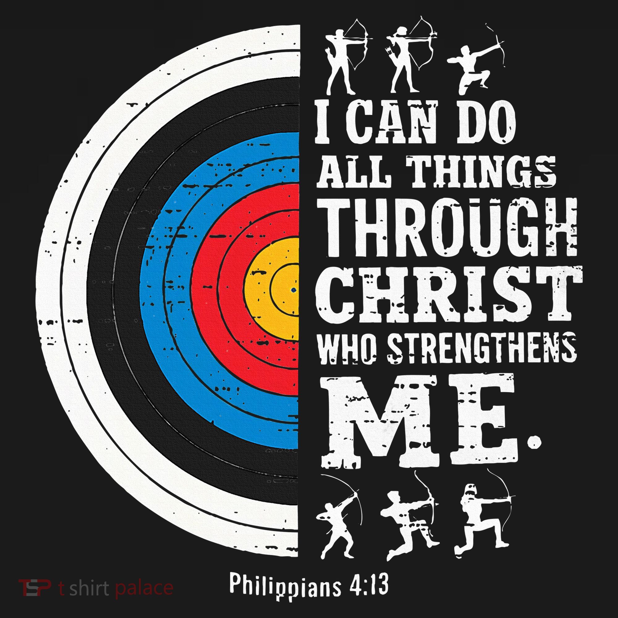 Christian Archery I Can Do All Things Religious Faith Women's Tank Top