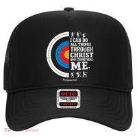 Christian Archery I Can Do All Things Religious Faith Hat thumb 0