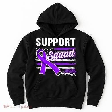 Cancer Awareness I Support Squad I Hodgkin Lymphoma Hoodie