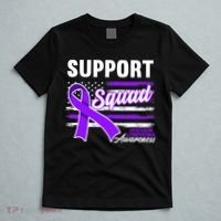 Cancer Awareness I Support Squad I Hodgkin Lymphoma T-Shirt thumb 5