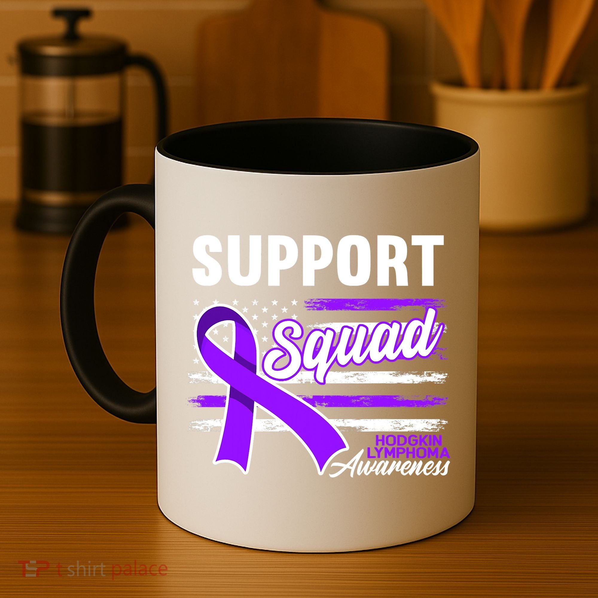 Cancer Awareness I Support Squad I Hodgkin Lymphoma Coffee Mug