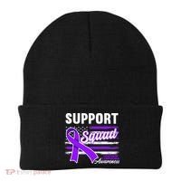 Cancer Awareness I Support Squad I Hodgkin Lymphoma Beanie thumb 0