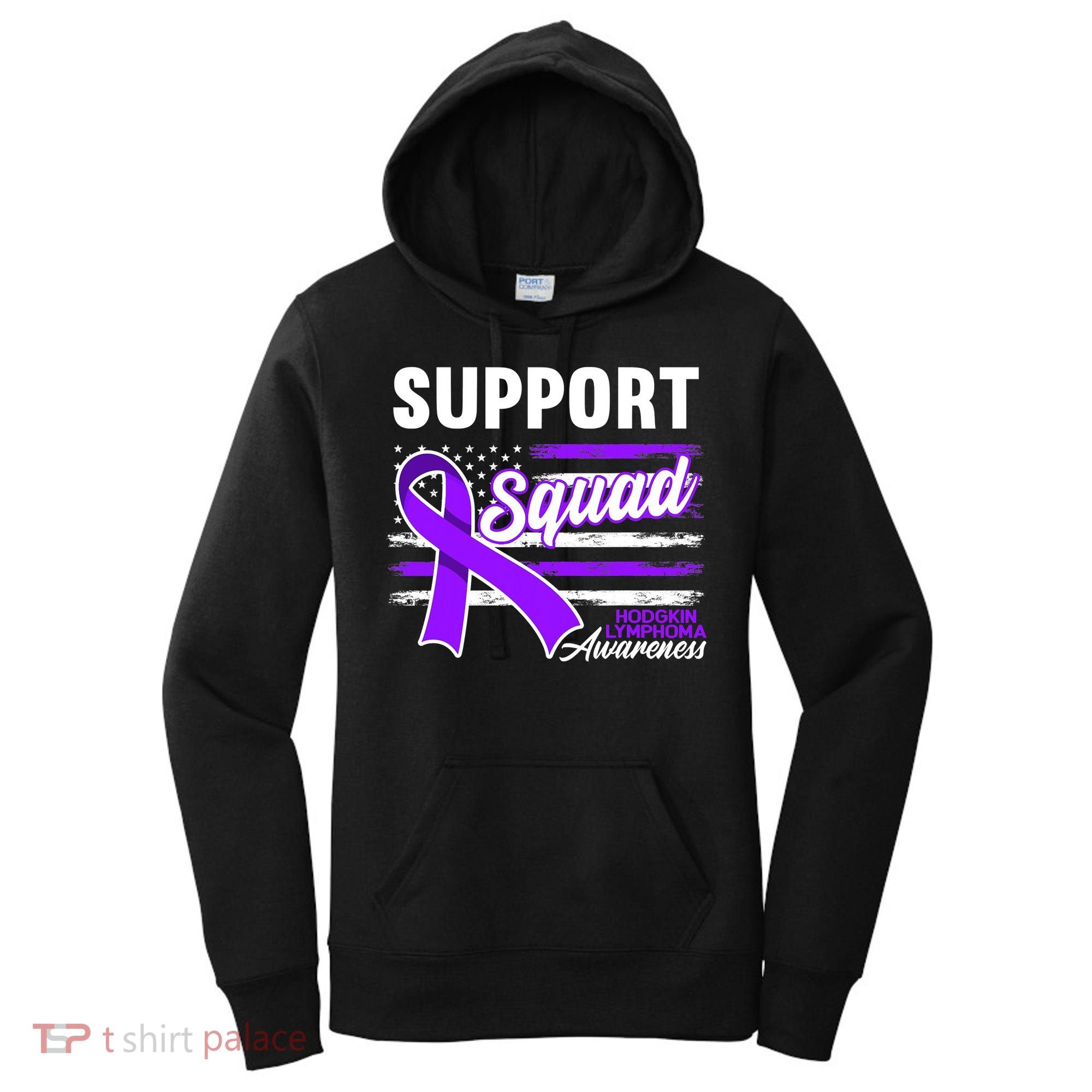 Cancer Awareness I Support Squad I Hodgkin Lymphoma Women's Hoodie