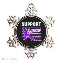 Cancer Awareness I Support Squad I Hodgkin Lymphoma Ornament thumb 0
