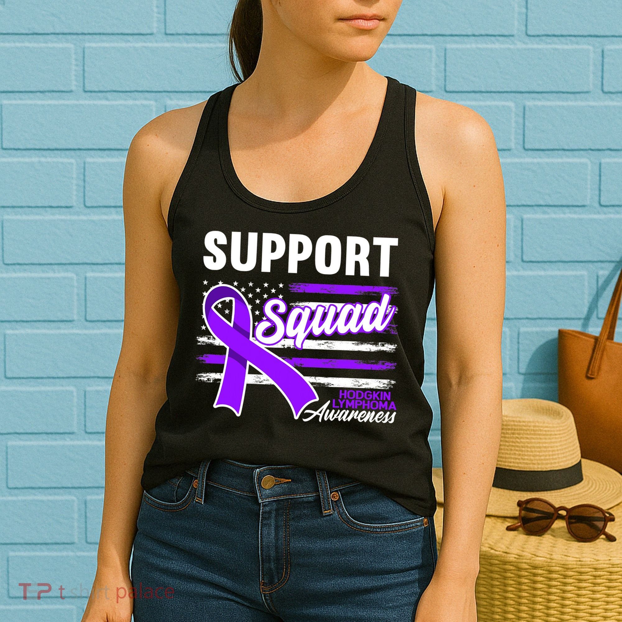 Cancer Awareness I Support Squad I Hodgkin Lymphoma Women's Tank Top