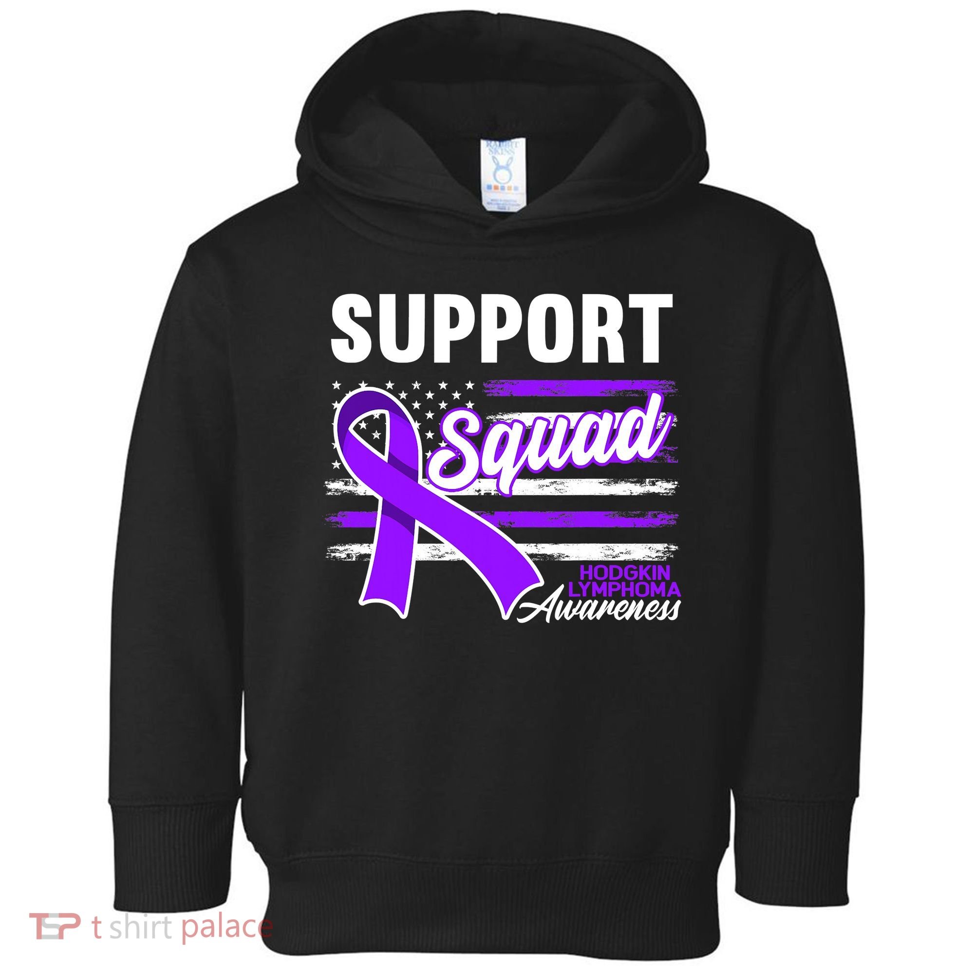 Cancer Awareness I Support Squad I Hodgkin Lymphoma Toddler Hoodie
