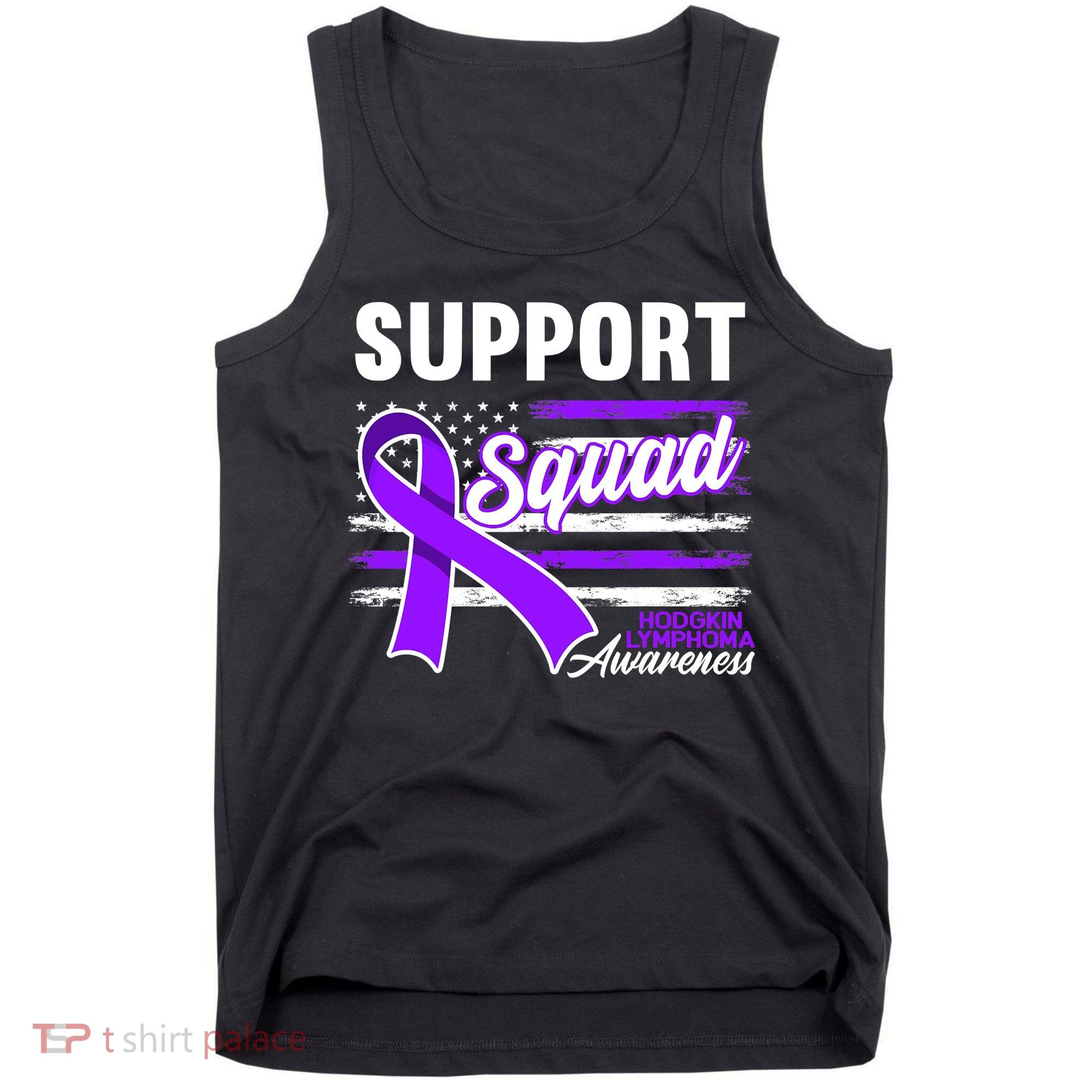 Cancer Awareness I Support Squad I Hodgkin Lymphoma Tank Top