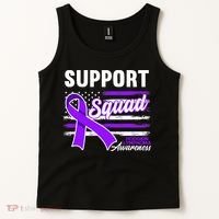Cancer Awareness I Support Squad I Hodgkin Lymphoma Tank Top thumb 2