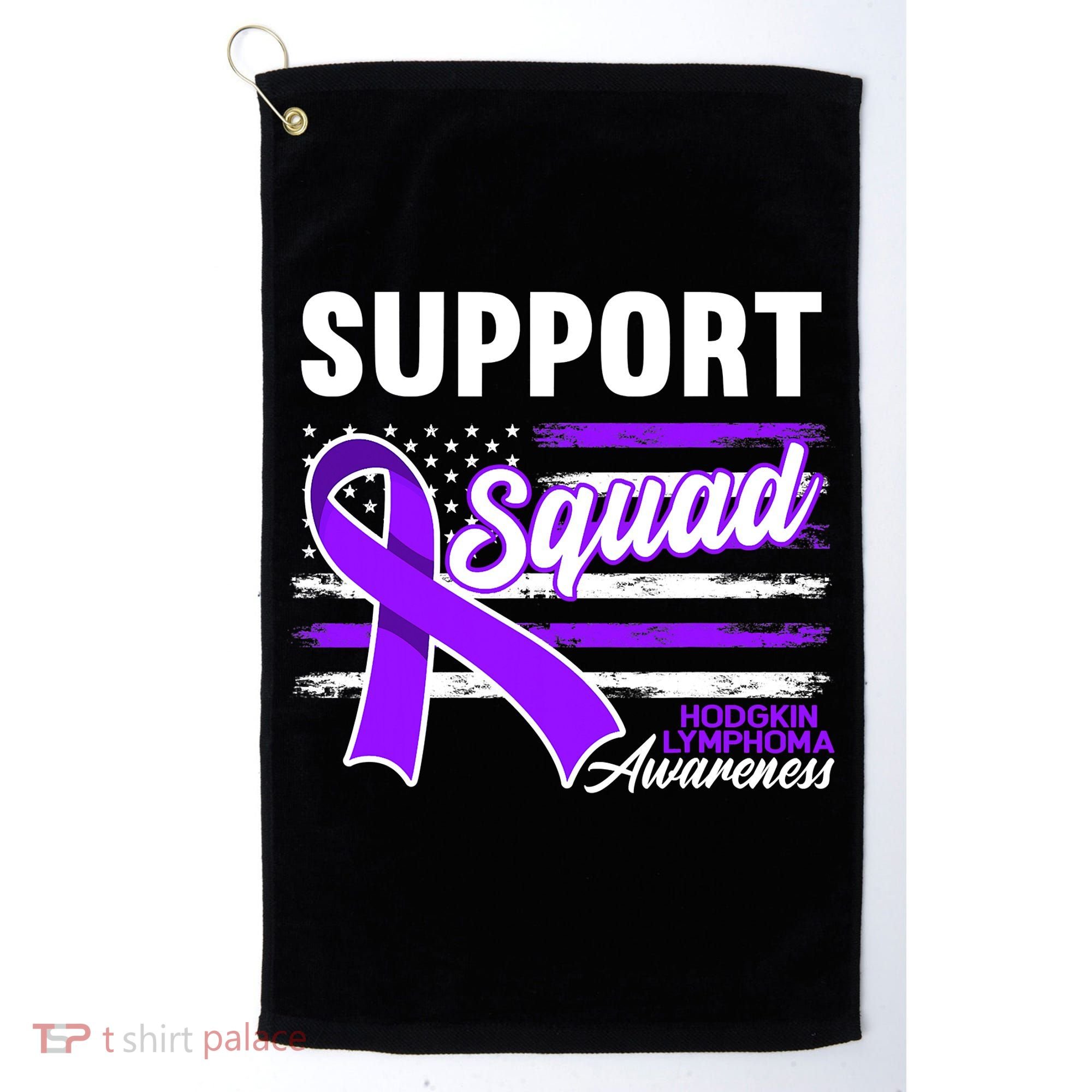 Cancer Awareness I Support Squad I Hodgkin Lymphoma Golf Towel